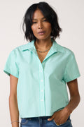 Women's Short Sleeve Boxy Shirt