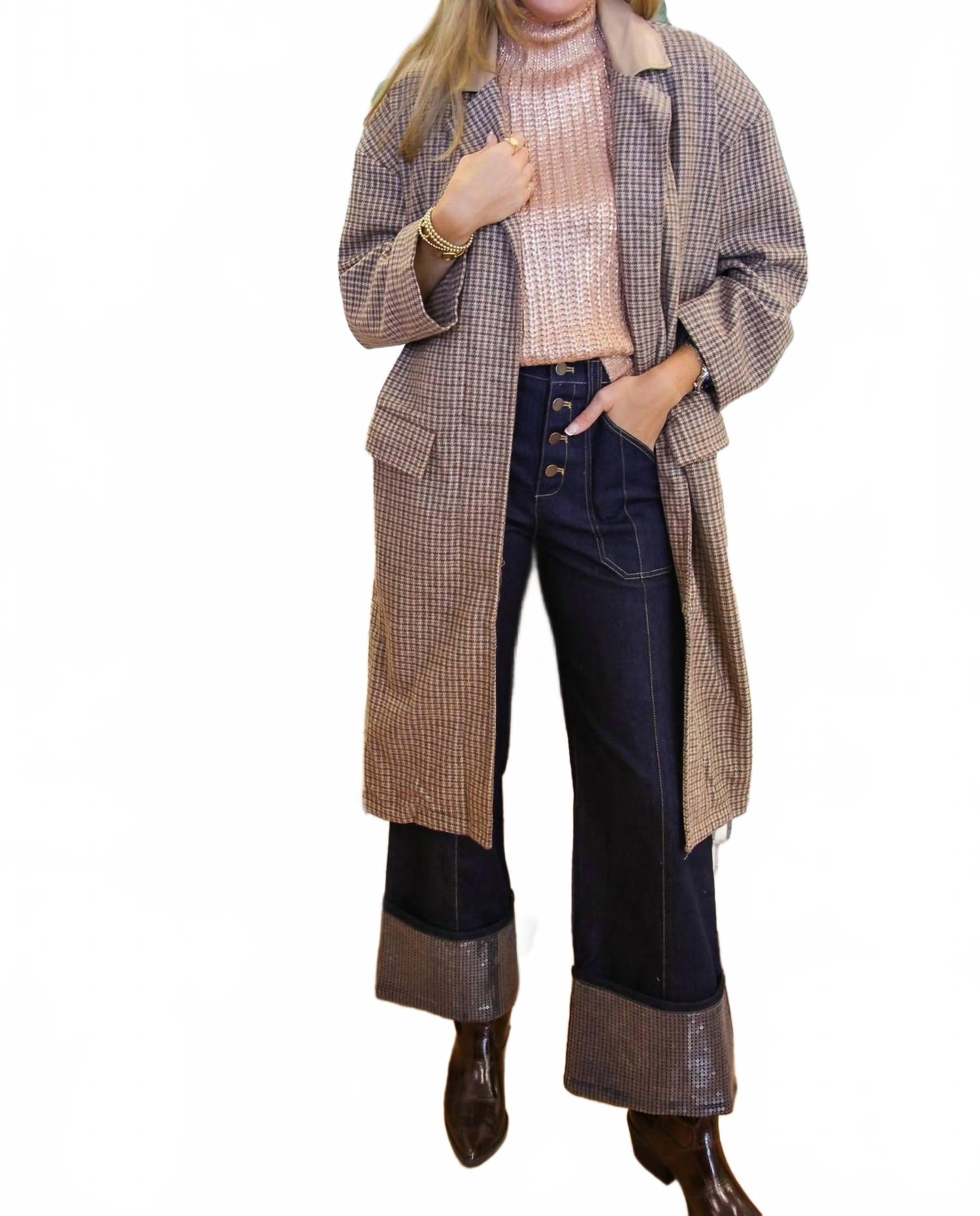 Chandler Coat In Taupe