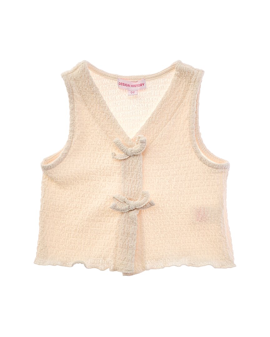 Design History Girls Vest