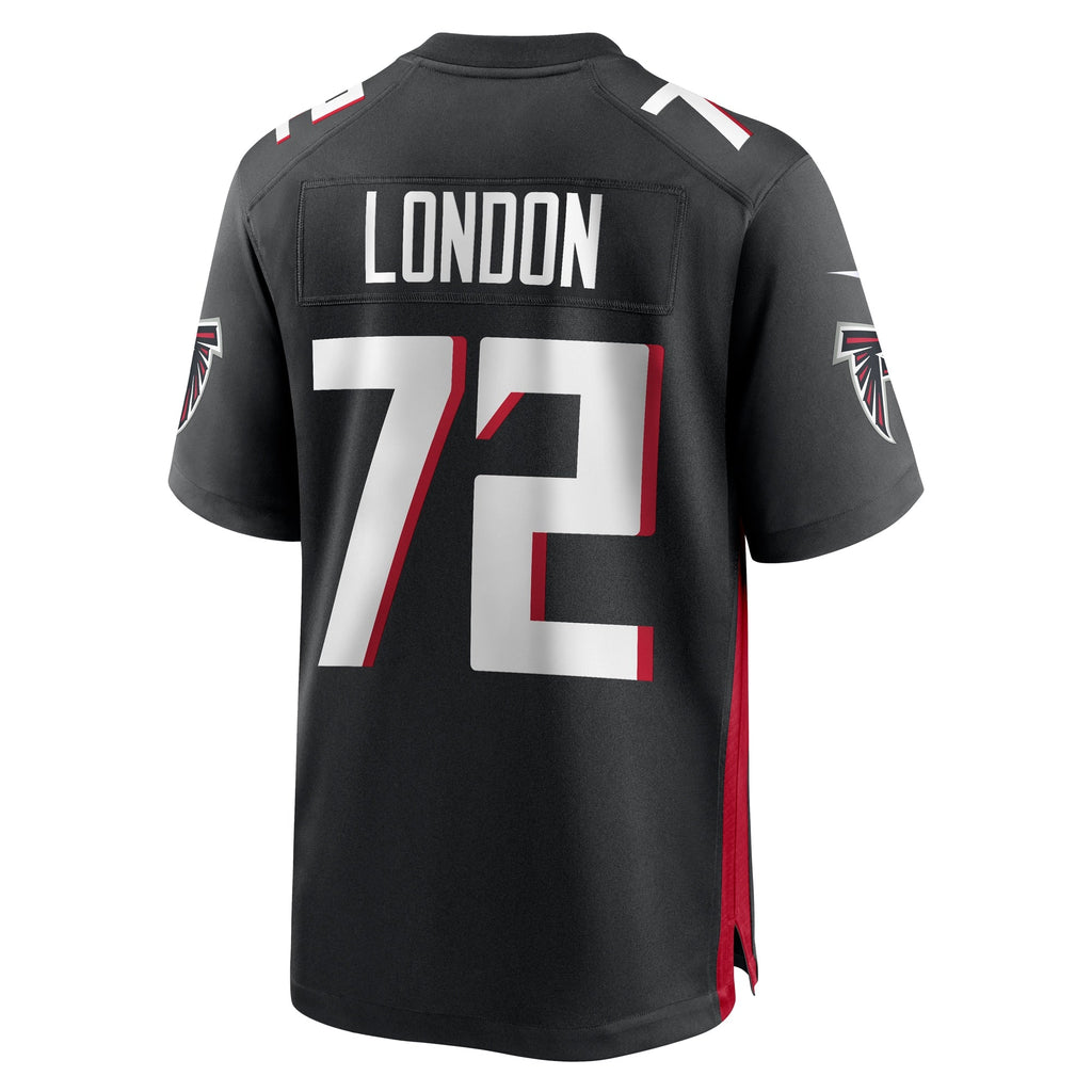Atlanta Falcons LaCale London Black Game Jersey