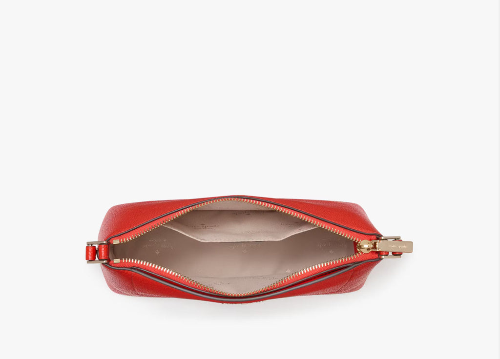 NWT Kate Spade Leila Medium Crossbody Leather Bag KG464 In Red
