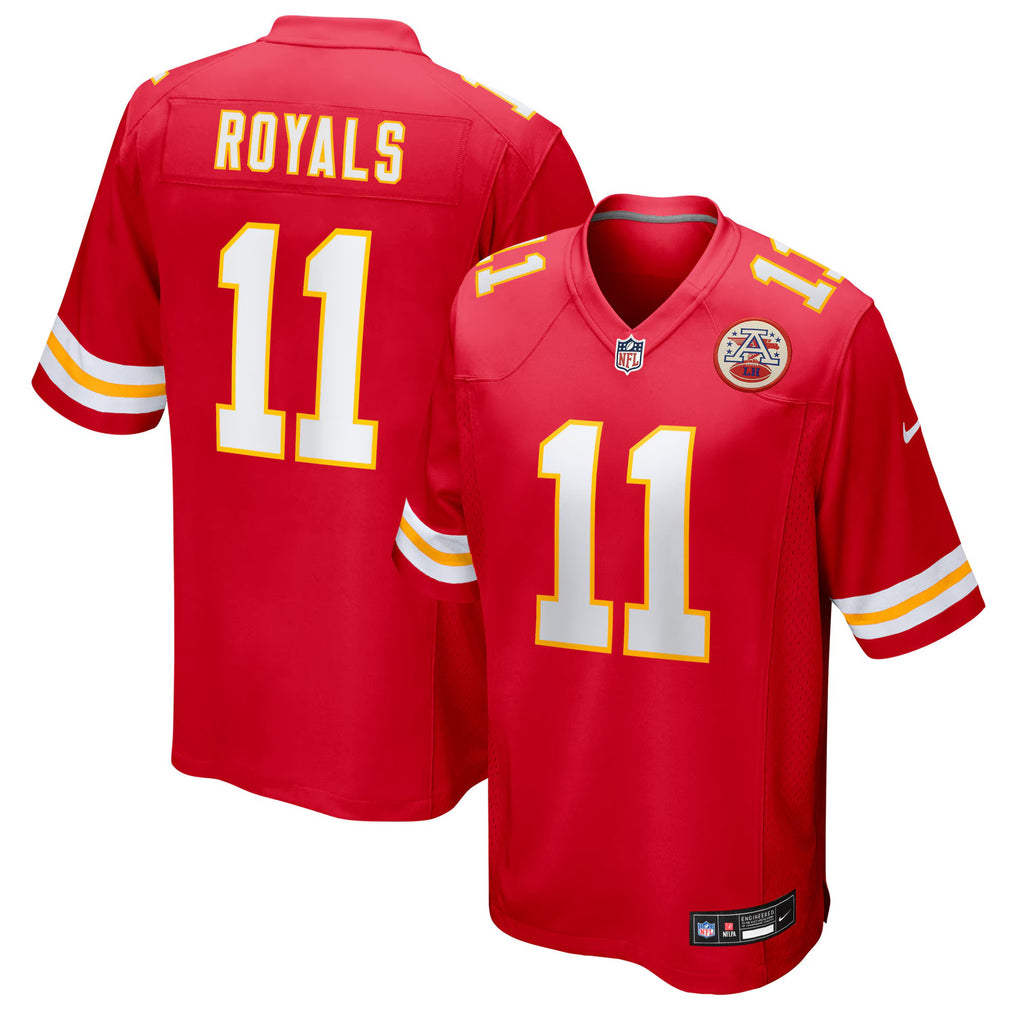 Kansas City Chiefs Jalen Royals Red Team Game Jersey