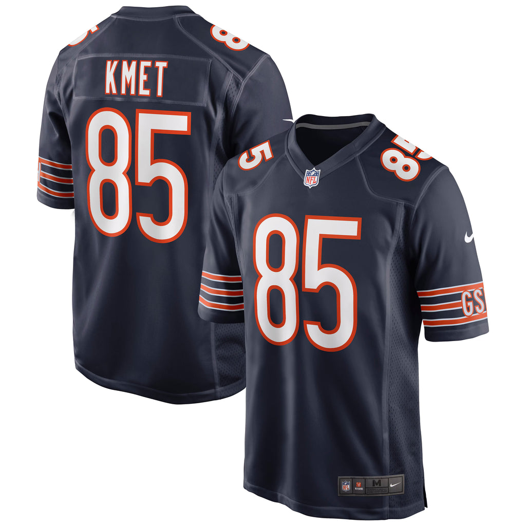 Chicago Bears Cole Kmet Navy Player Game Jersey