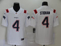 Men's New England Patriots Jarrett Stidham #4 White Game jersey