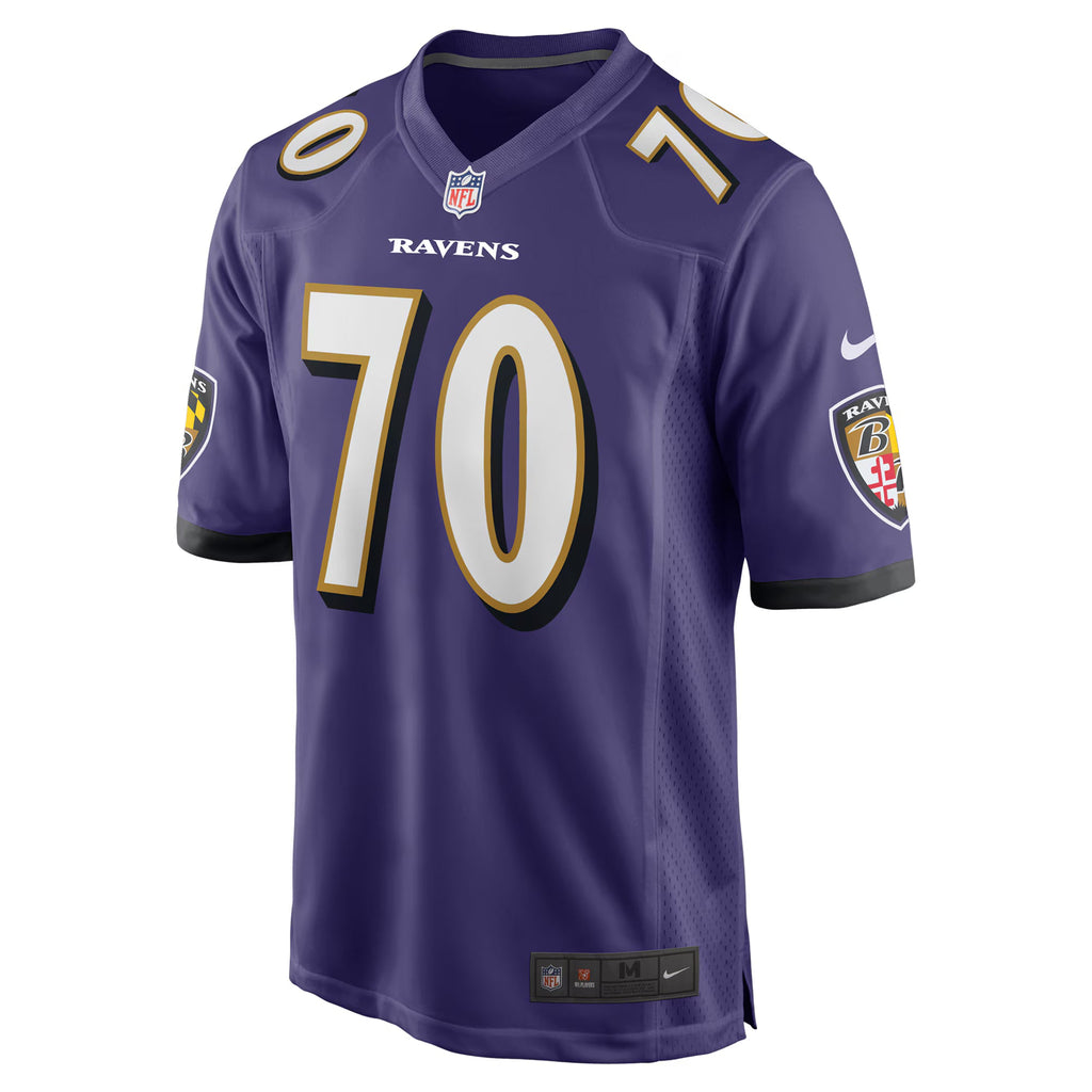 Baltimore Ravens Roger Rosengarten Purple Team Game Jersey