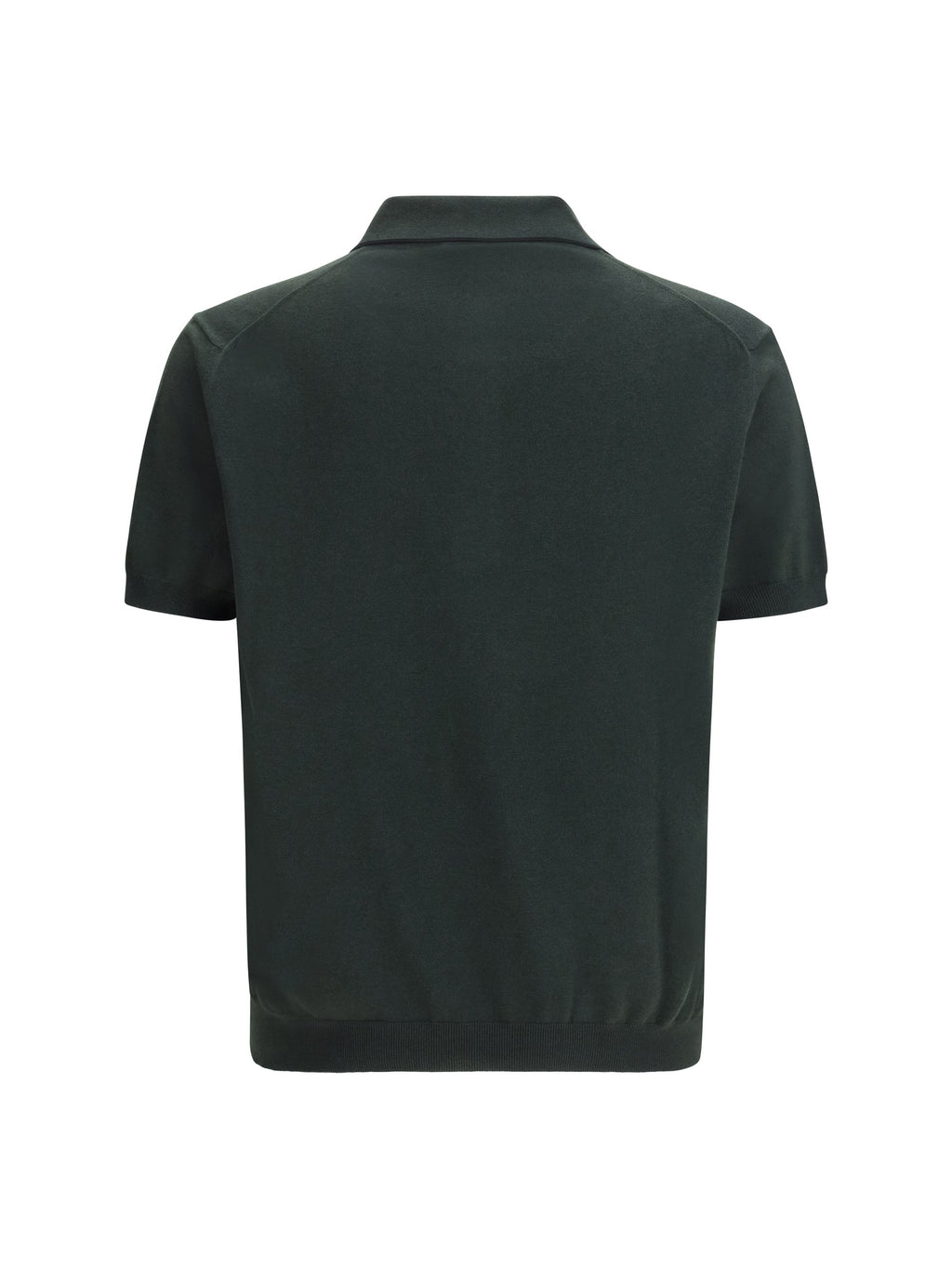 Tom Ford Men Cotton And Silk Blend Polo Shirt
