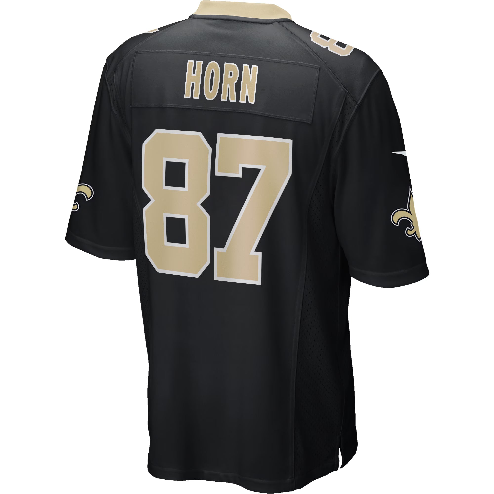 New Orleans Saints Joe Horn Black Game Retired Player Jersey
