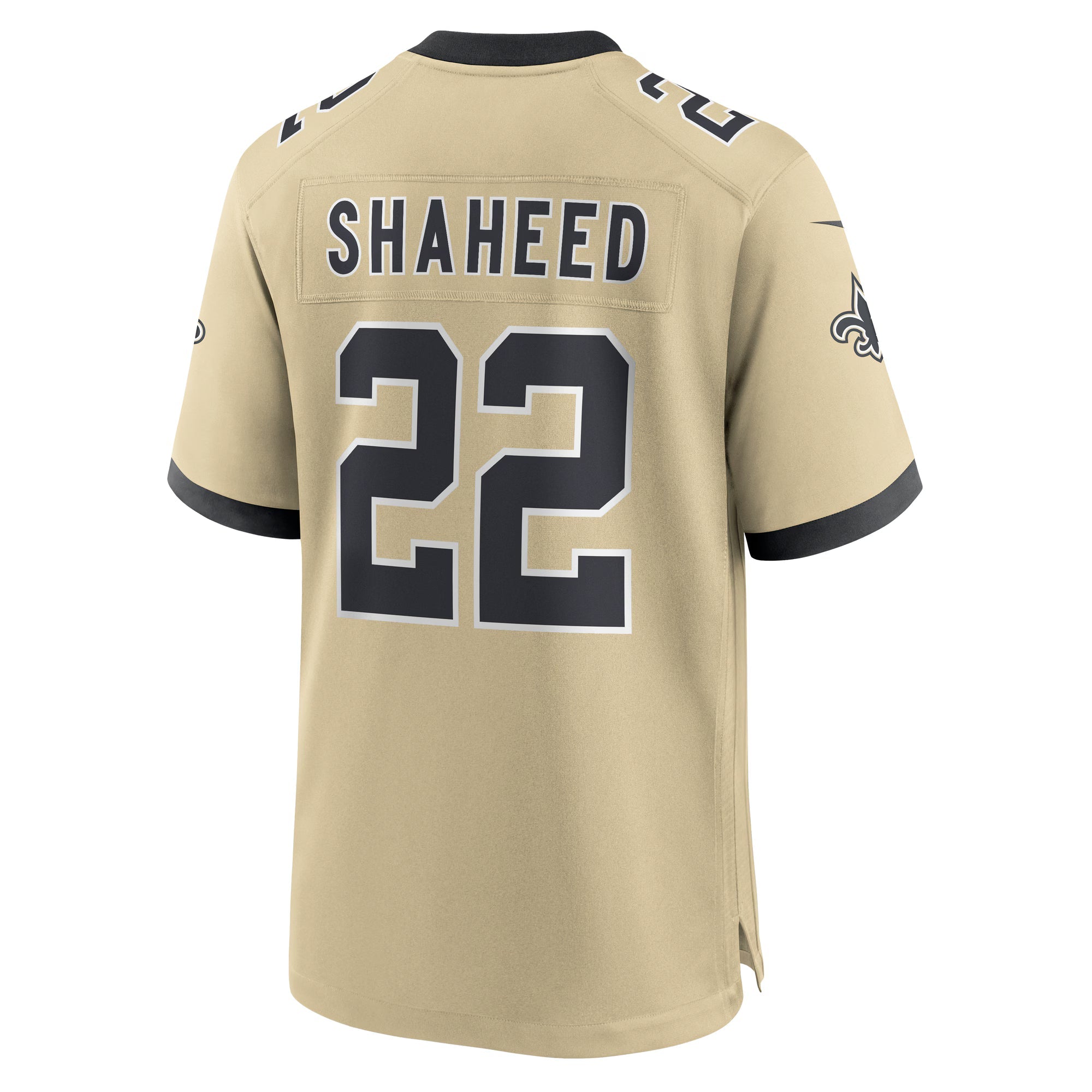 New Orleans Saints Rashid Shaheed Gold Gameday Golds Alternate Game Player Jersey