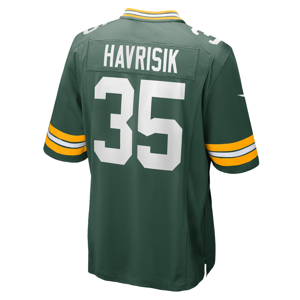 Green Bay Packers Lucas Havrisik Green Team Game Jersey