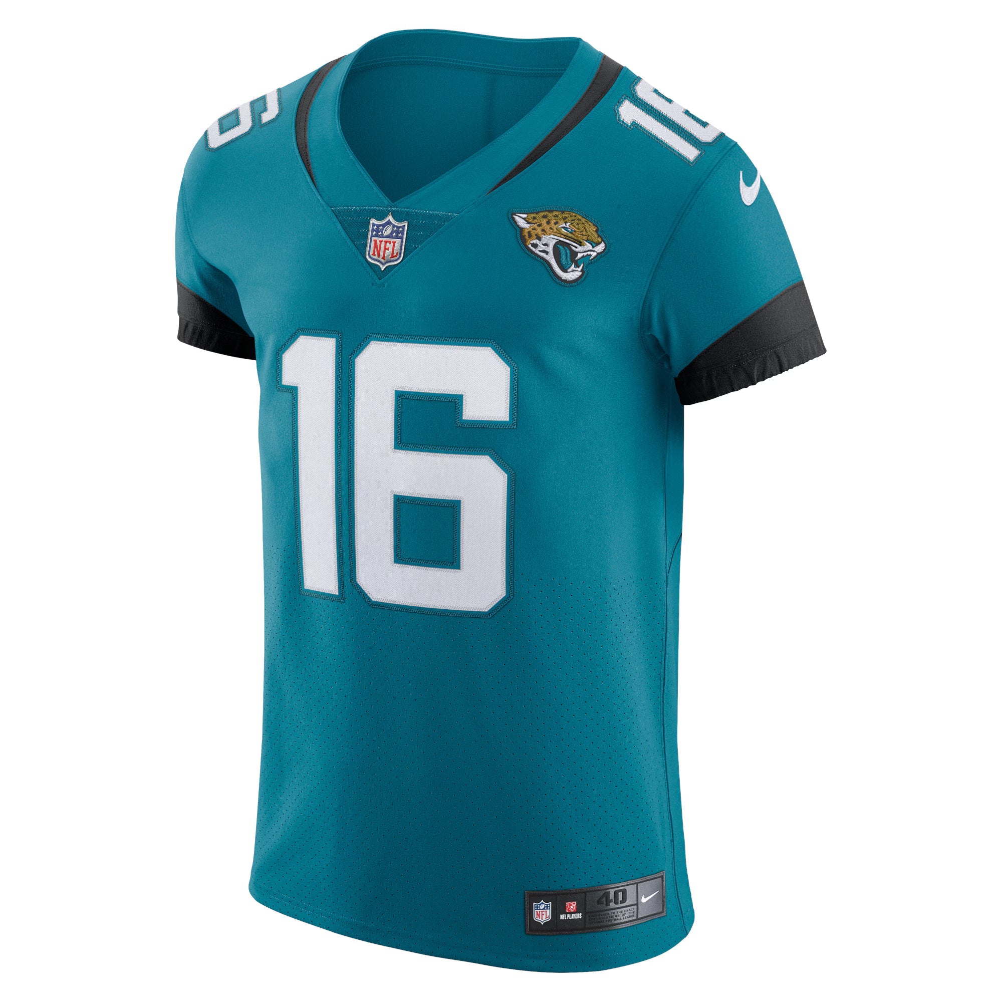 Jacksonville Jaguars Trevor Lawrence Teal Vapor Elite Jersey