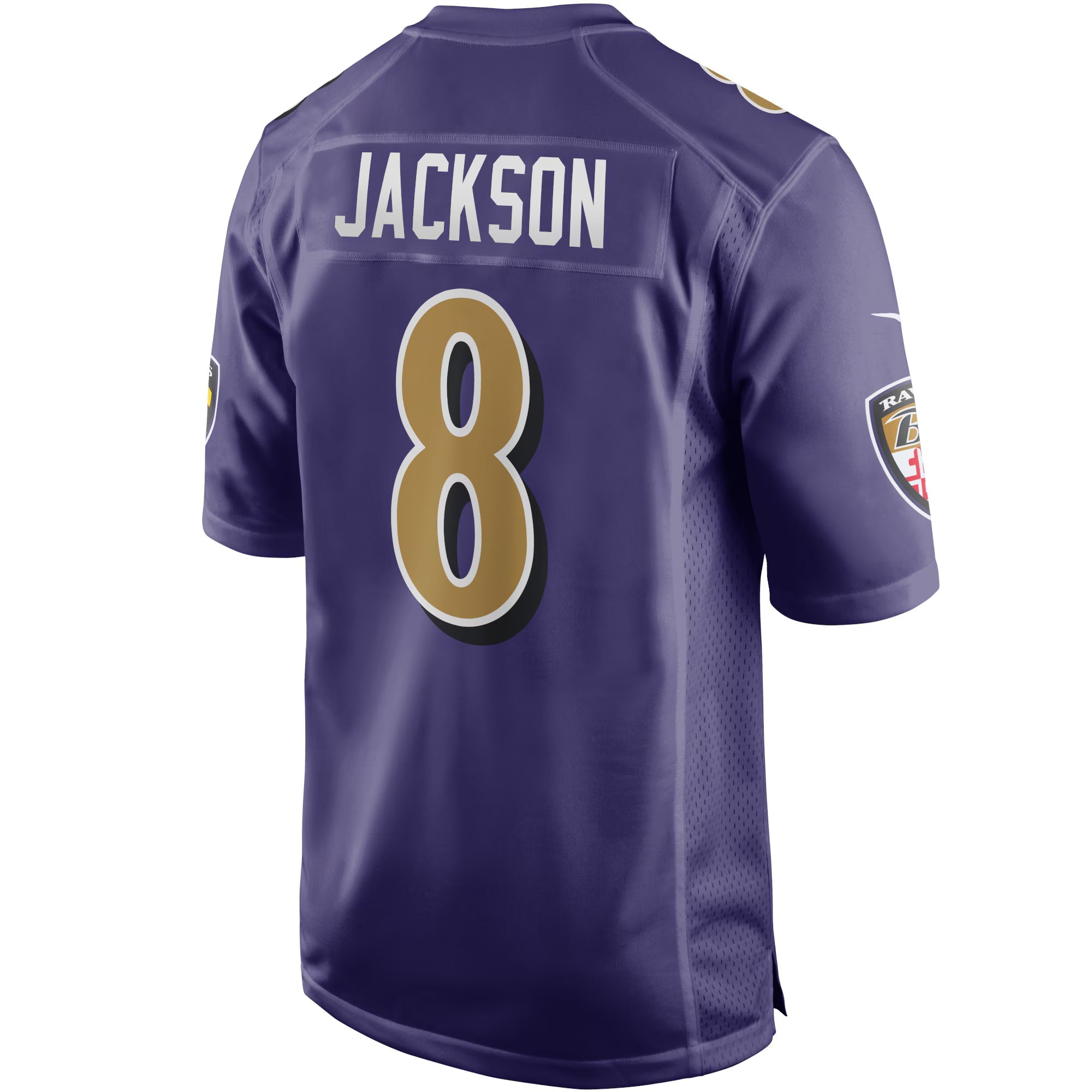 Baltimore Ravens Lamar Jackson Purple Alternate Game Jersey