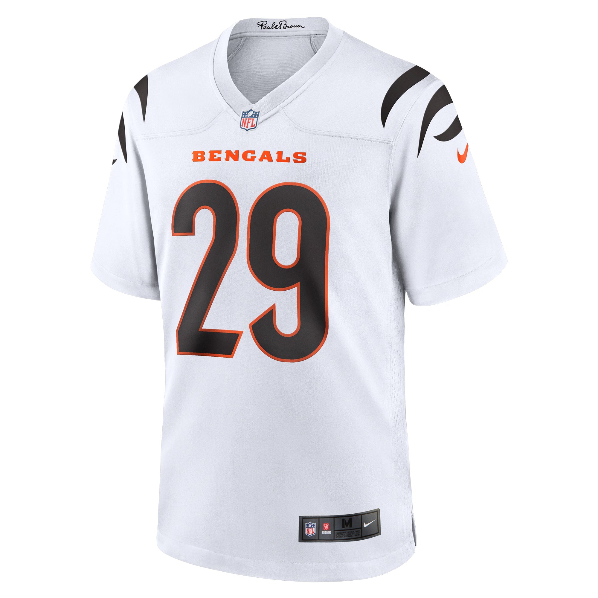 Cincinnati Bengals Cam Taylor-Britt White Game Jersey