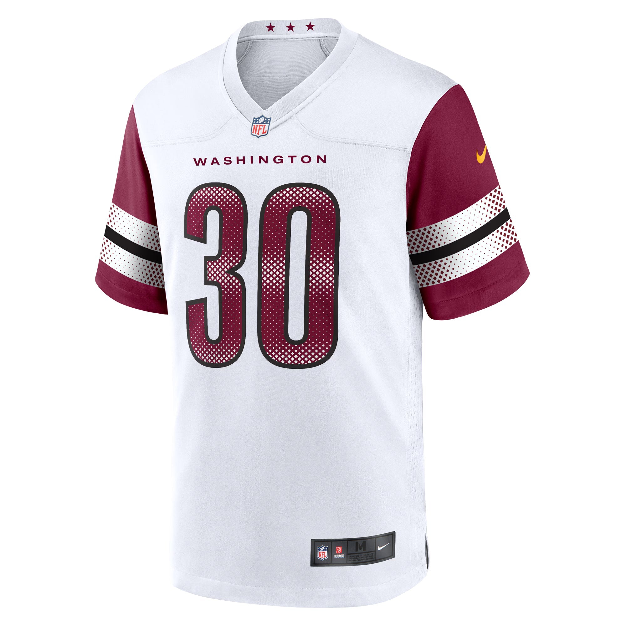 Washington Commanders Austin Ekeler White Game Jersey