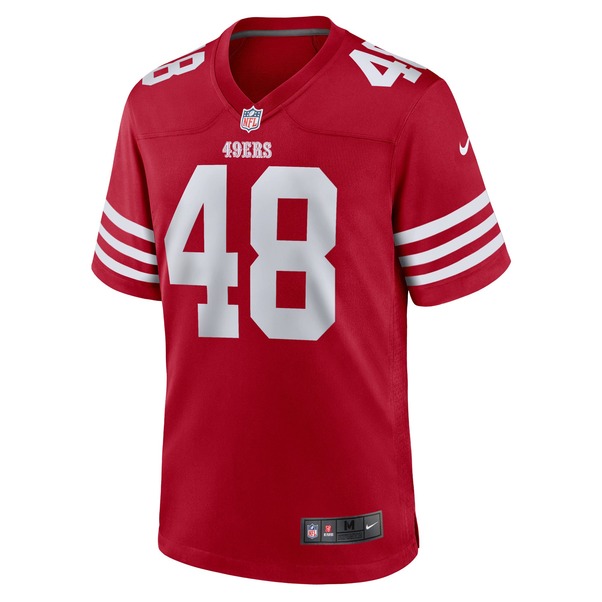 San Francisco 49ers Tatum Bethune Scarlet Game Jersey