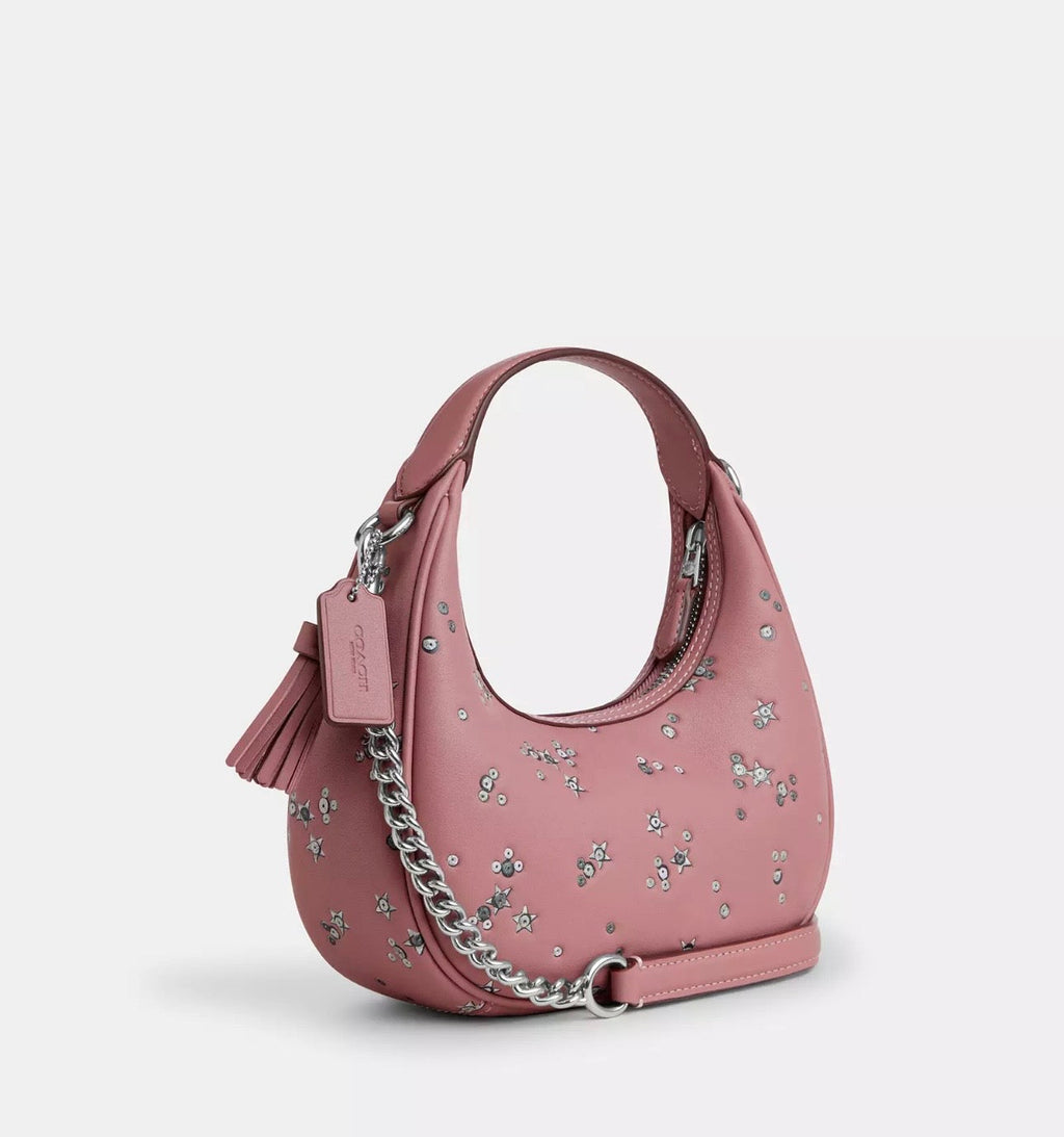 NWT Coach Carmen Mini Crossbody Bag With Star Print