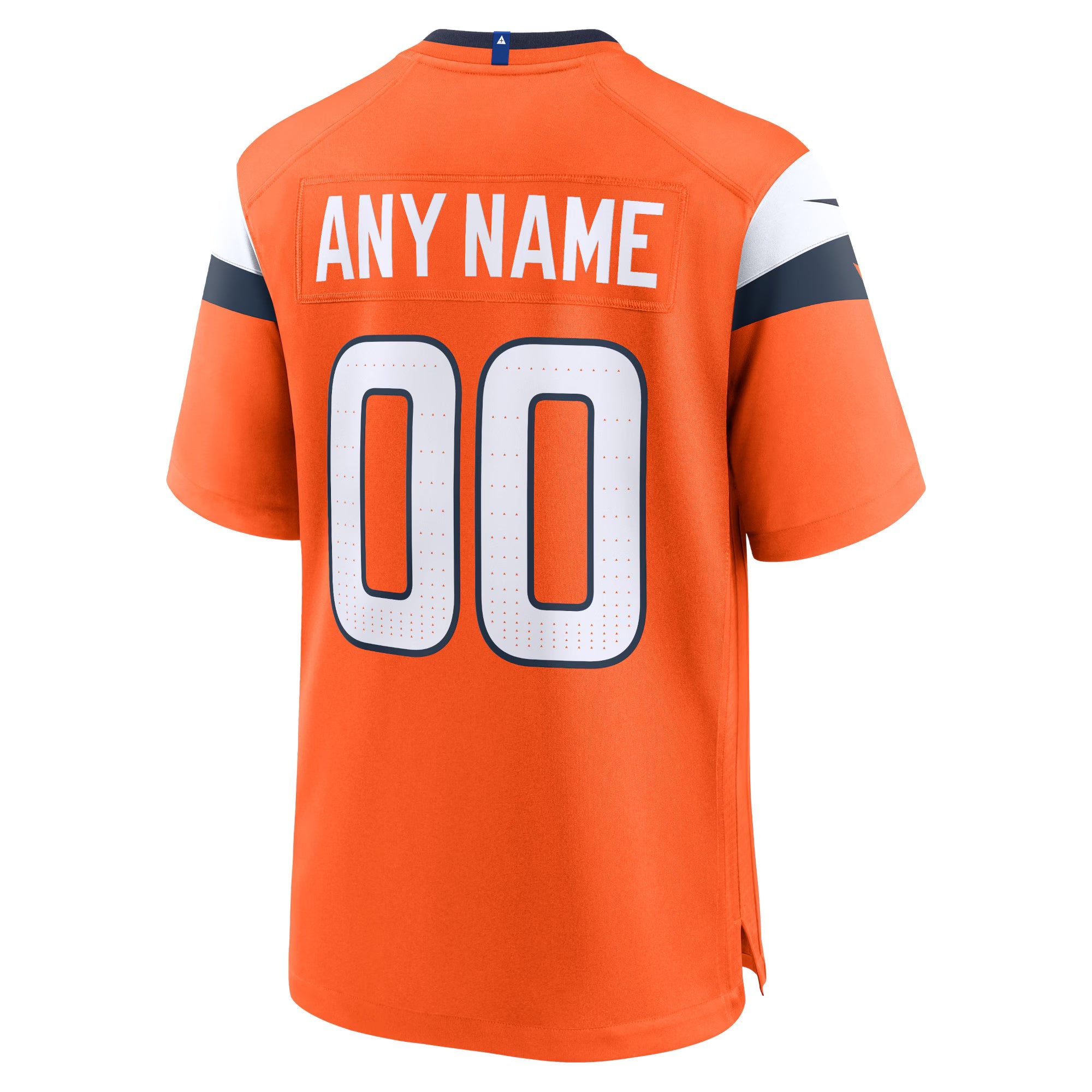 Denver Broncos Orange Mile High Collection Custom Game Jersey