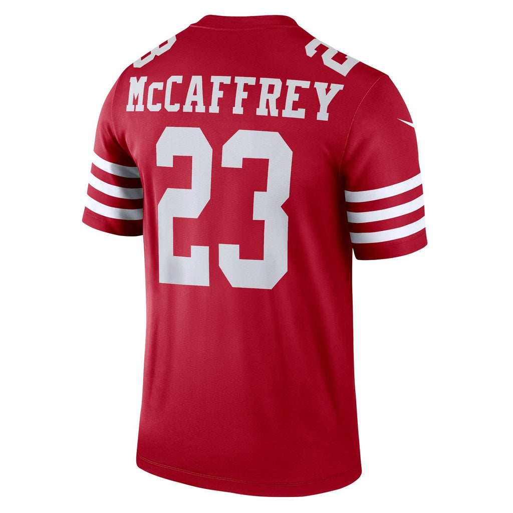 San Francisco 49ers Christian McCaffrey Scarlet Legend Player Performance Top