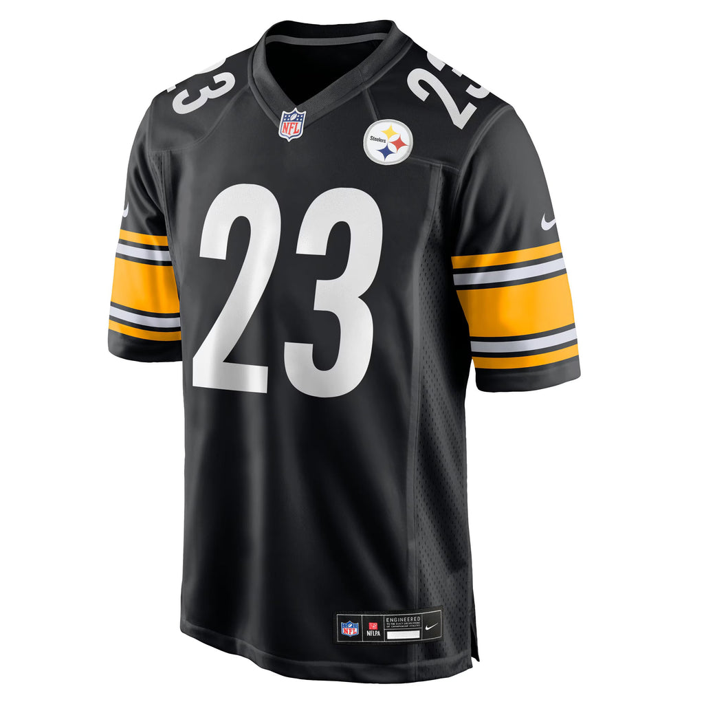 Pittsburgh Steelers Darius Slay Black Team Game Jersey