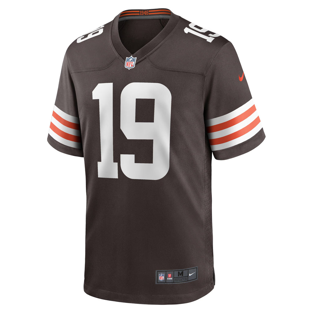 Cleveland Browns Cedric Tillman Brown Game Jersey