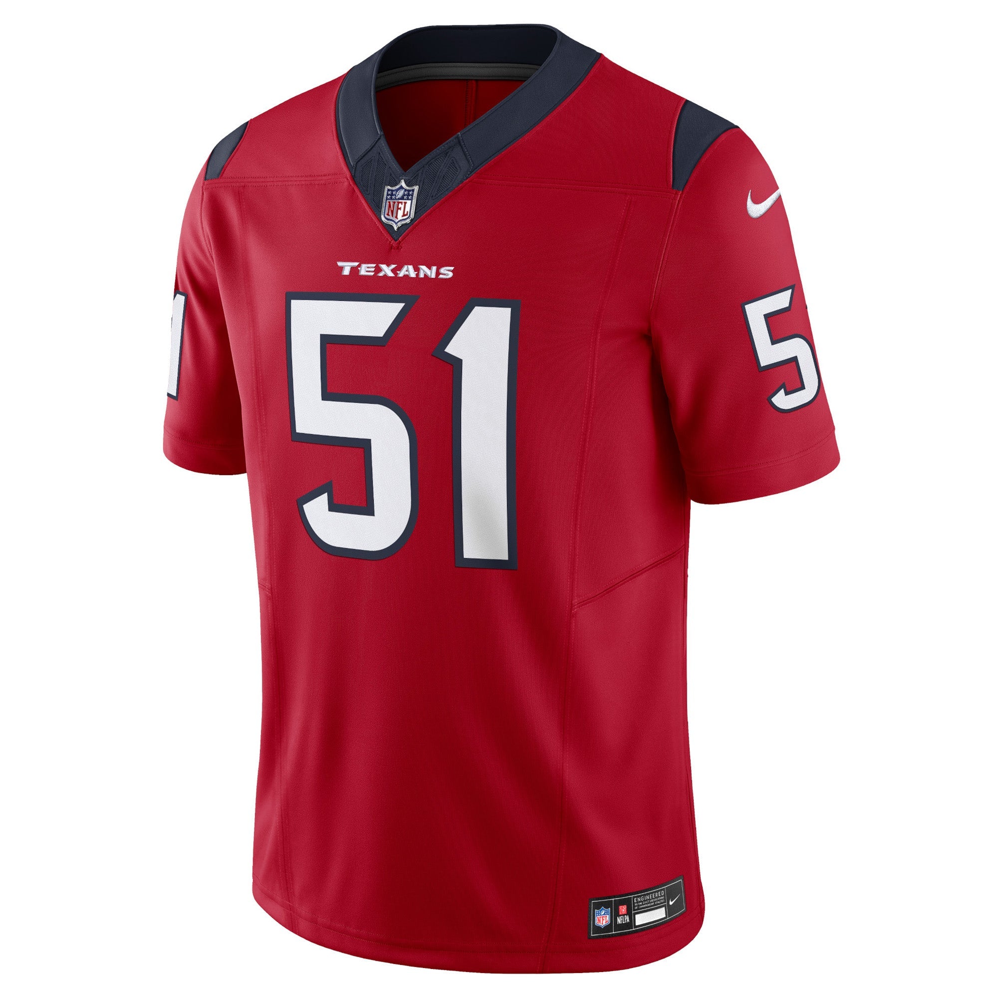 Houston Texans Will Anderson Jr. Red Vapor F.U.S.E. Limited Jersey
