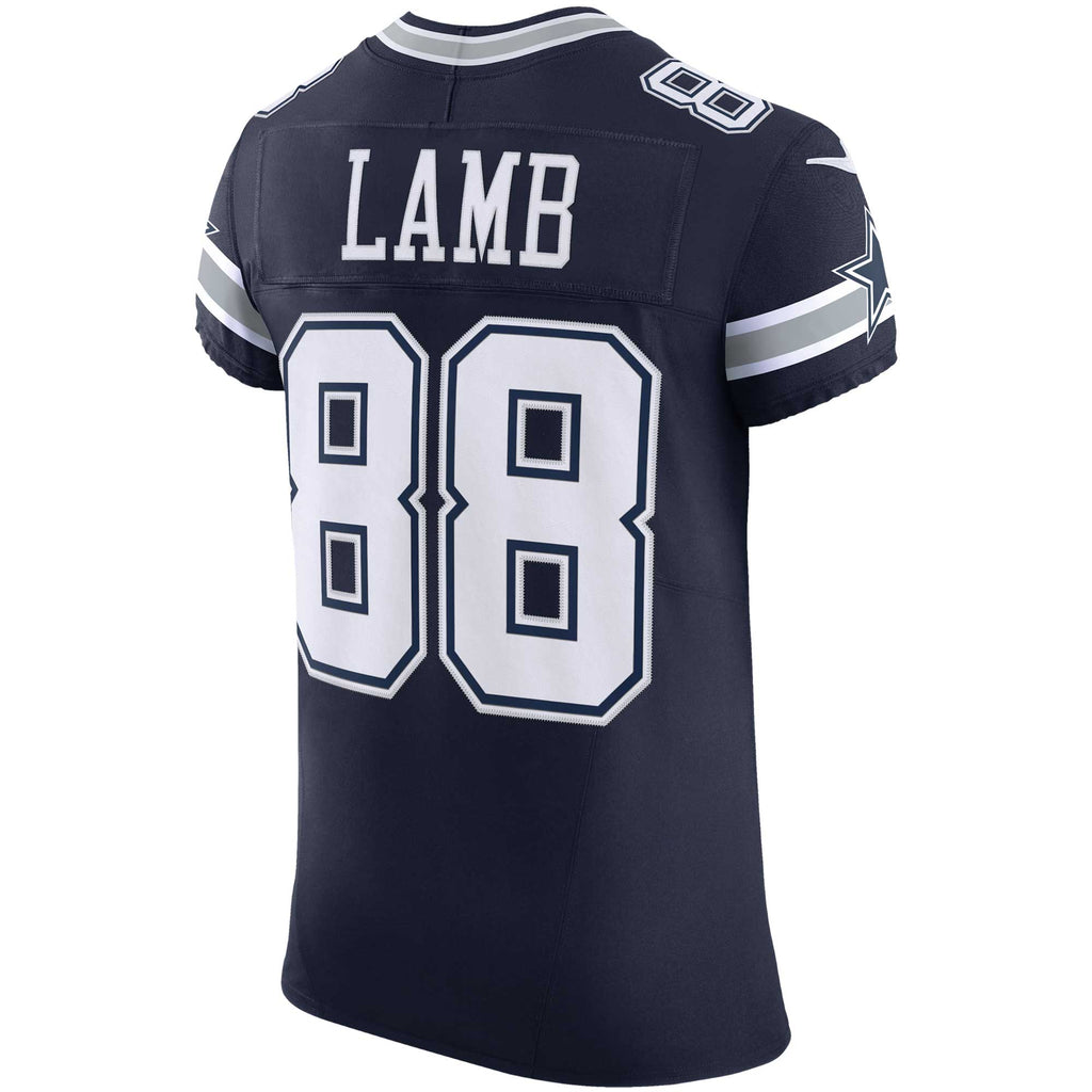 Dallas Cowboys CeeDee Lamb Navy Vapor F.U.S.E. Elite Jersey
