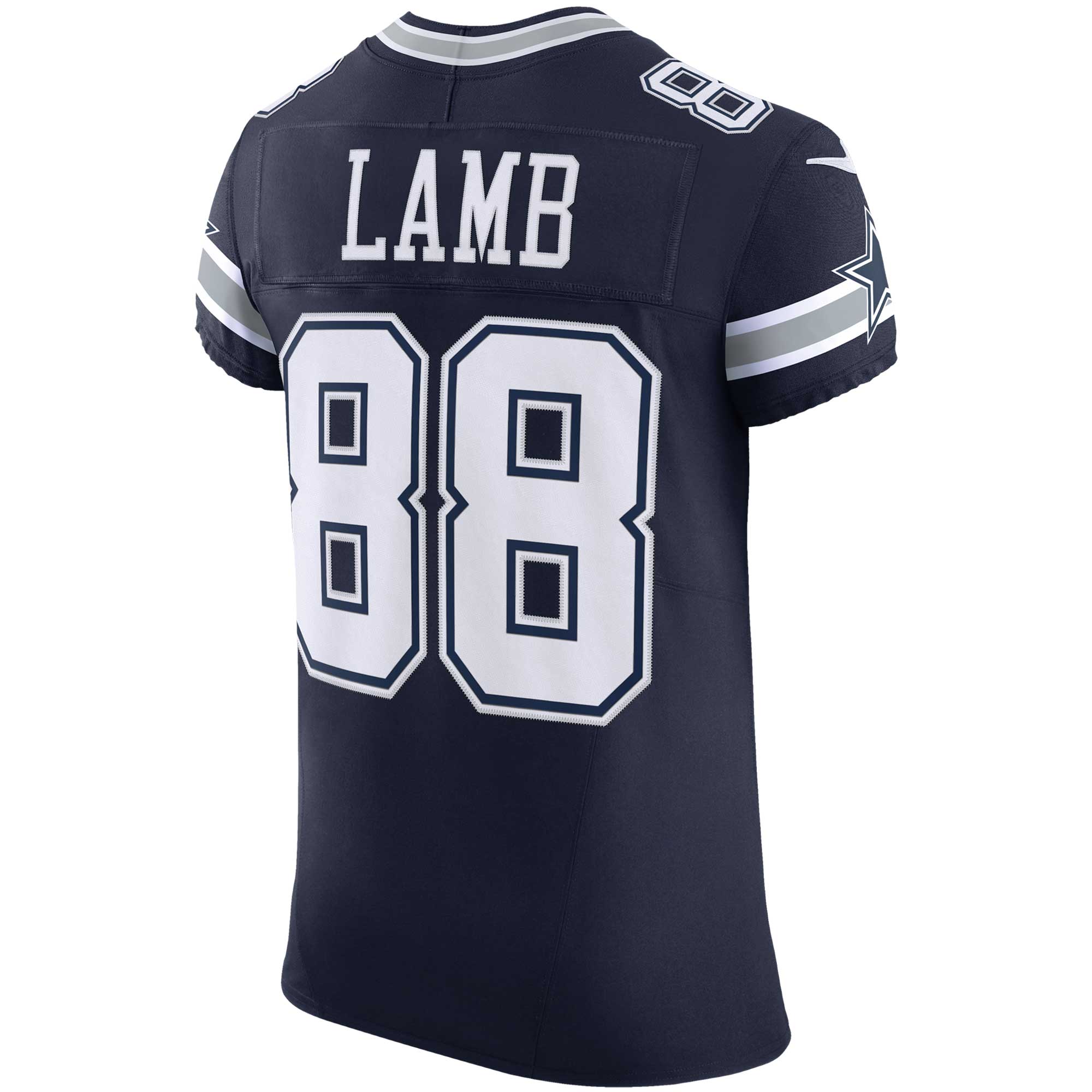 Dallas Cowboys CeeDee Lamb Navy Vapor F.U.S.E. Elite Jersey