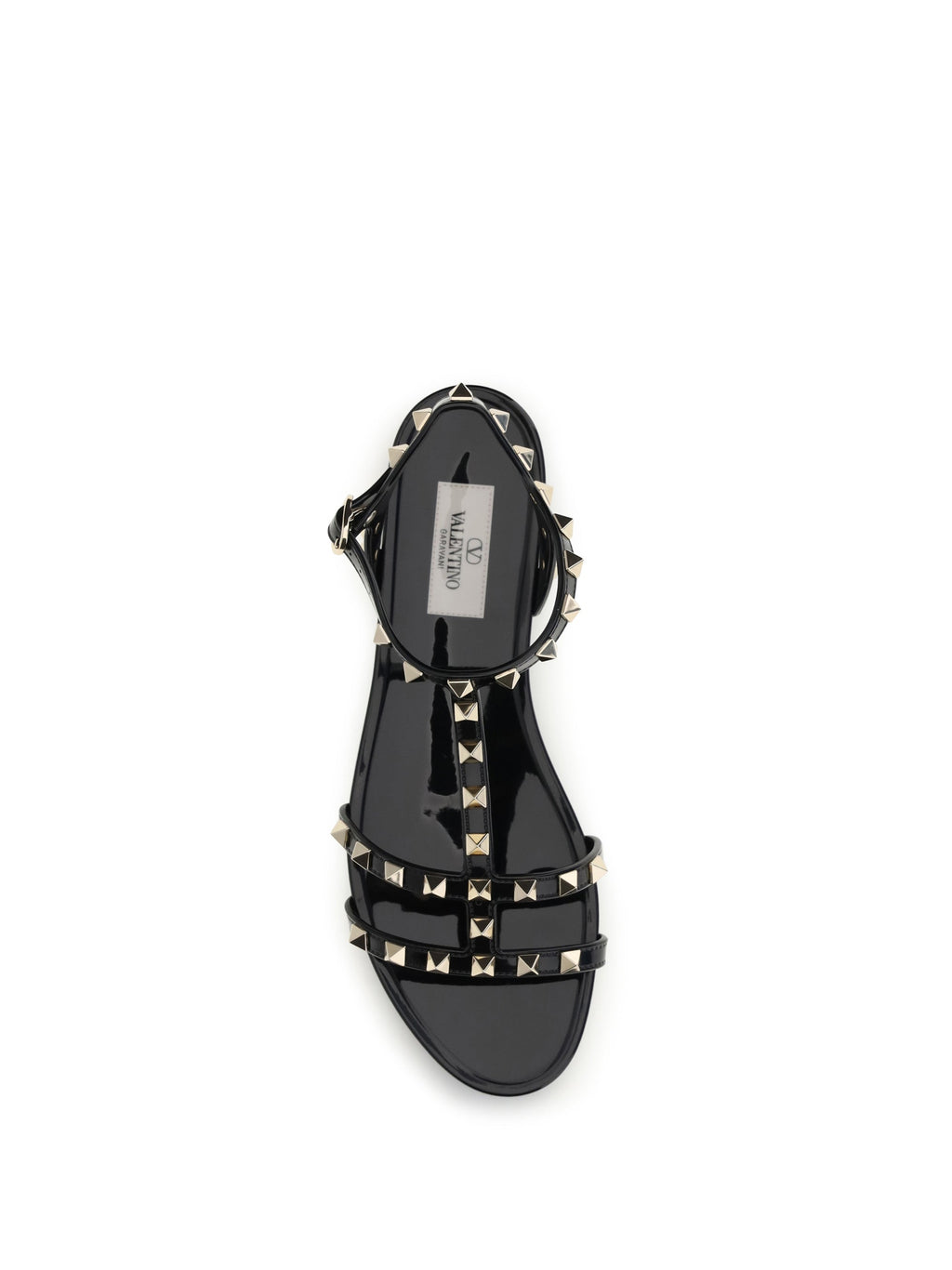 Valentino Garavani Women Rubber Rockstud Sandals