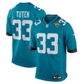 Jacksonville Jaguars Bhayshul Tuten Teal Team Game Jersey