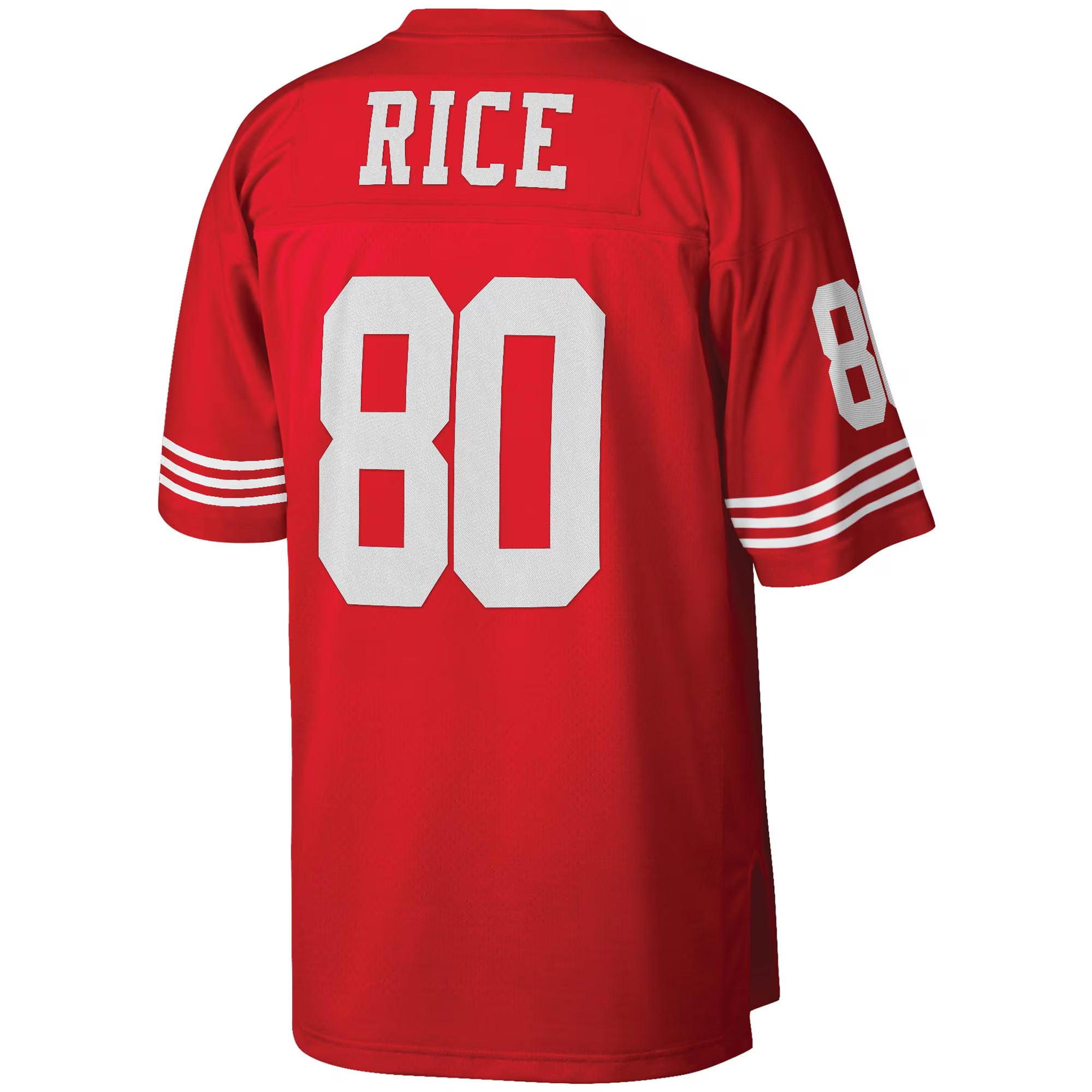 San Francisco 49ers Jerry Rice Mitchell & Ness Scarlet Big & Tall 1990 Retired Player Replica Jersey