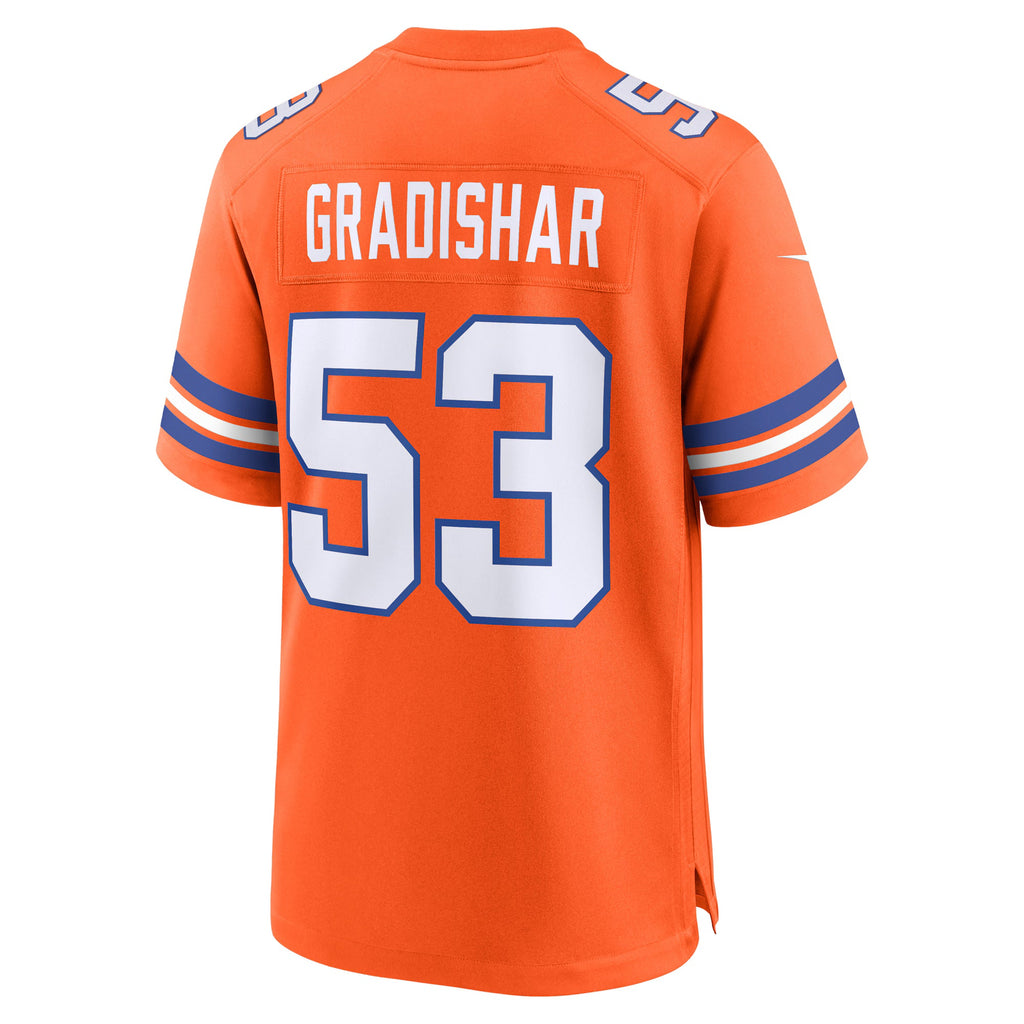 Denver Broncos Randy Gradishar Orange Retired Player Alternate Game Jersey
