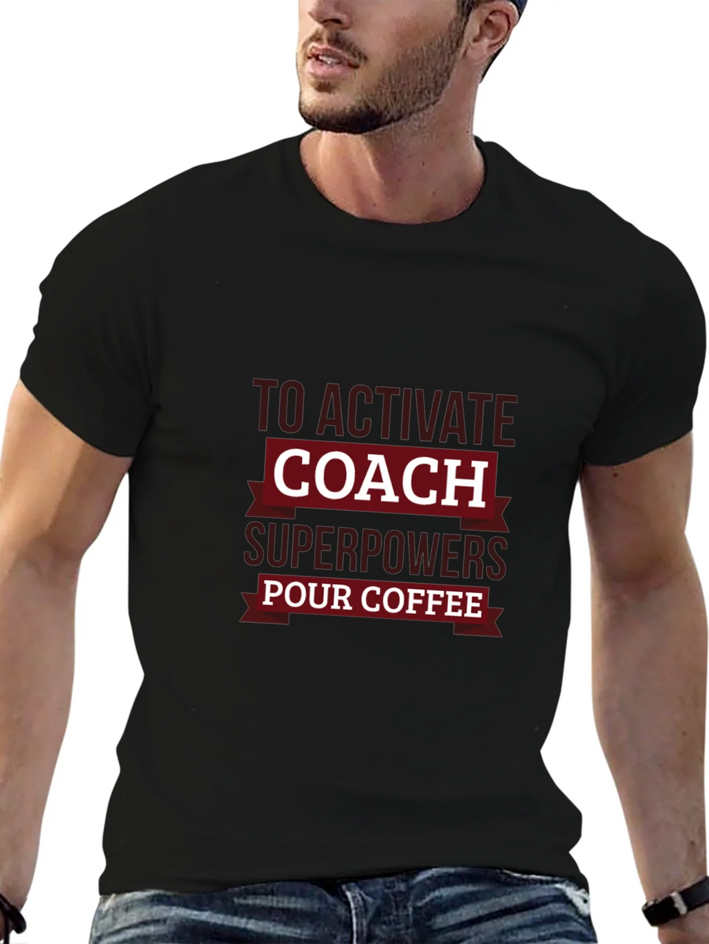 Coach Superpowers T-Shirt - Coffee Activation