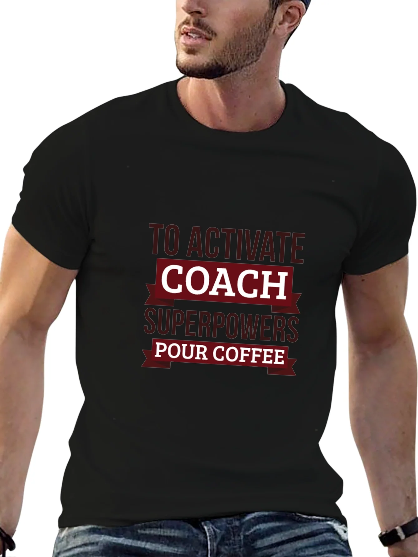 Coach Superpowers T-Shirt - Coffee Activation