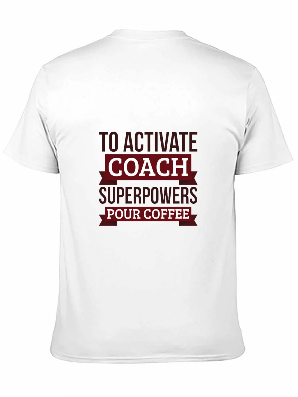 Coach Superpowers T-Shirt - Coffee Activation