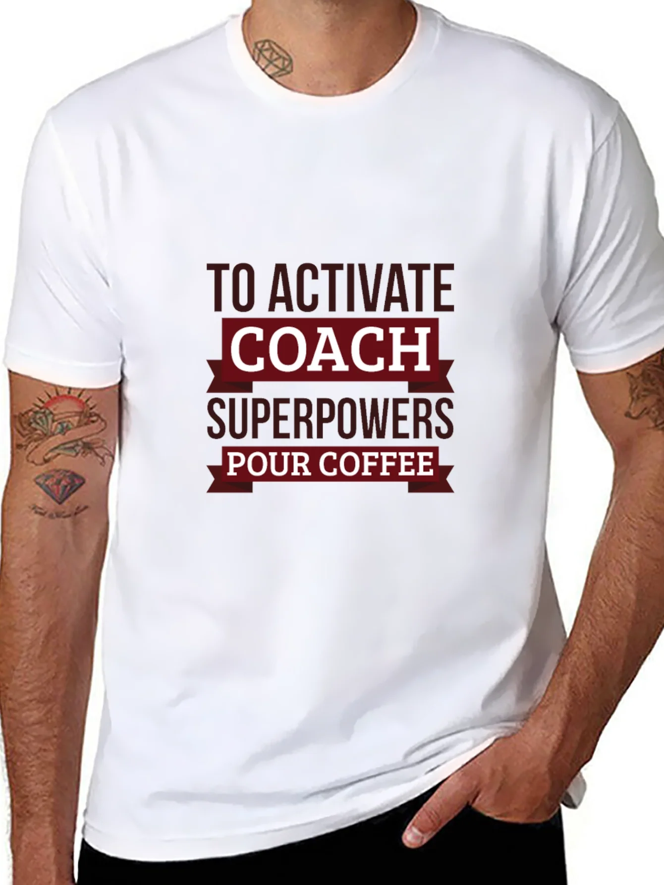 Coach Superpowers T-Shirt - Coffee Activation