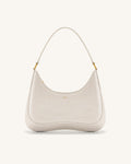 Ruby Shoulder Bag - White Croc
