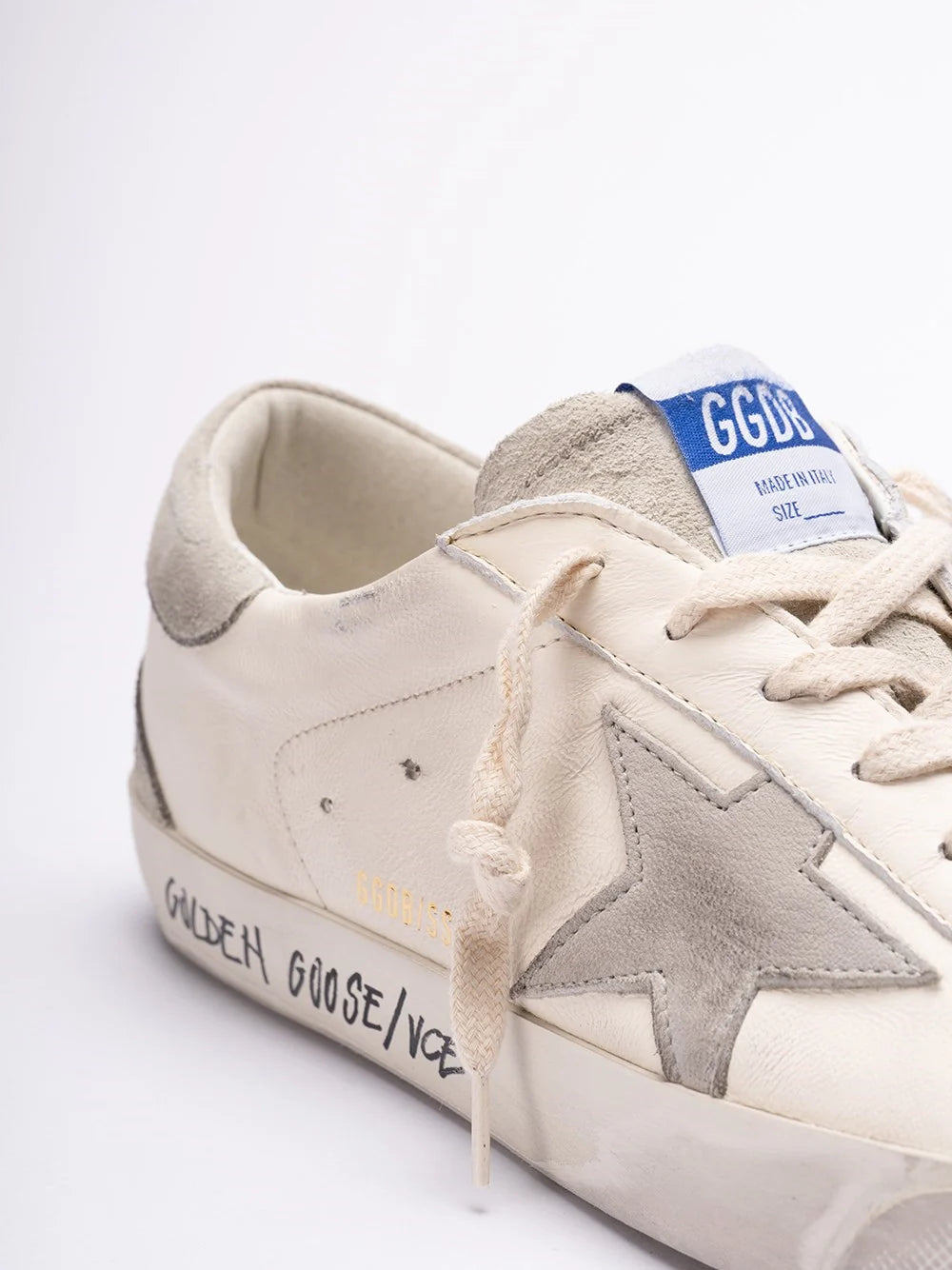 Golden Goose Men `Super-Star` Sneakers