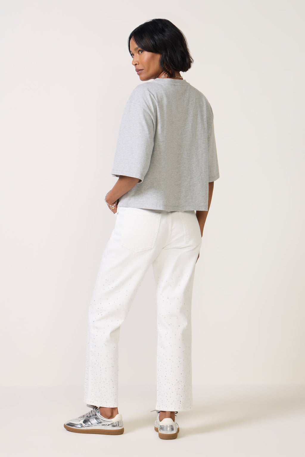 Women's Icon Straight Cropped Jean