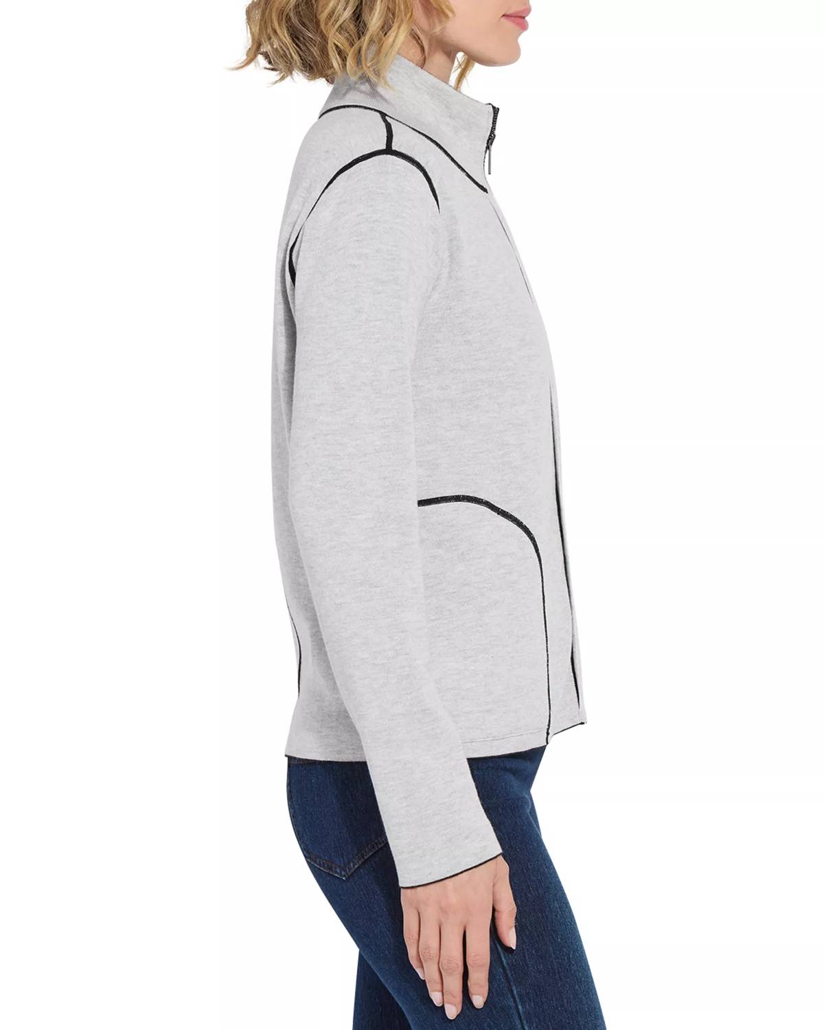 Reversible Cashmere Cardigan In Black