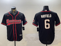Men's Tampa Bay Buccaneers Baker Mayfield #6 Black Team Game Jersey1