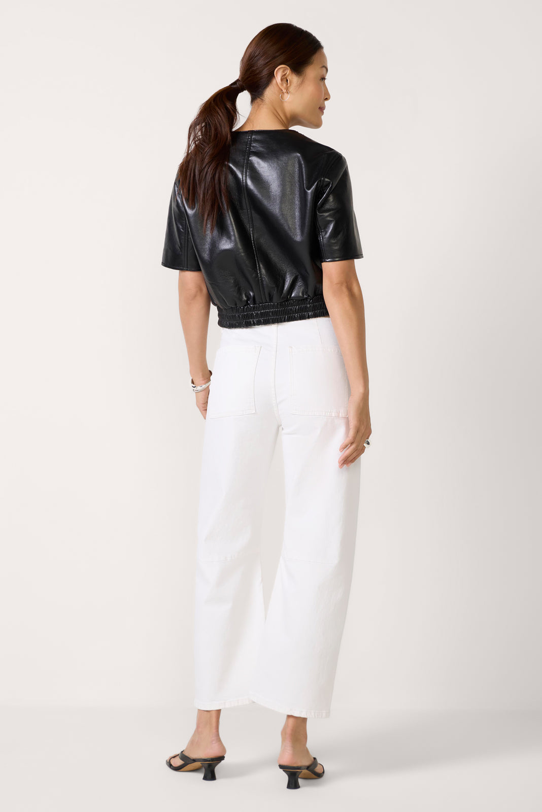 Women's Utility Soft Barrel Clean Hem Jeans