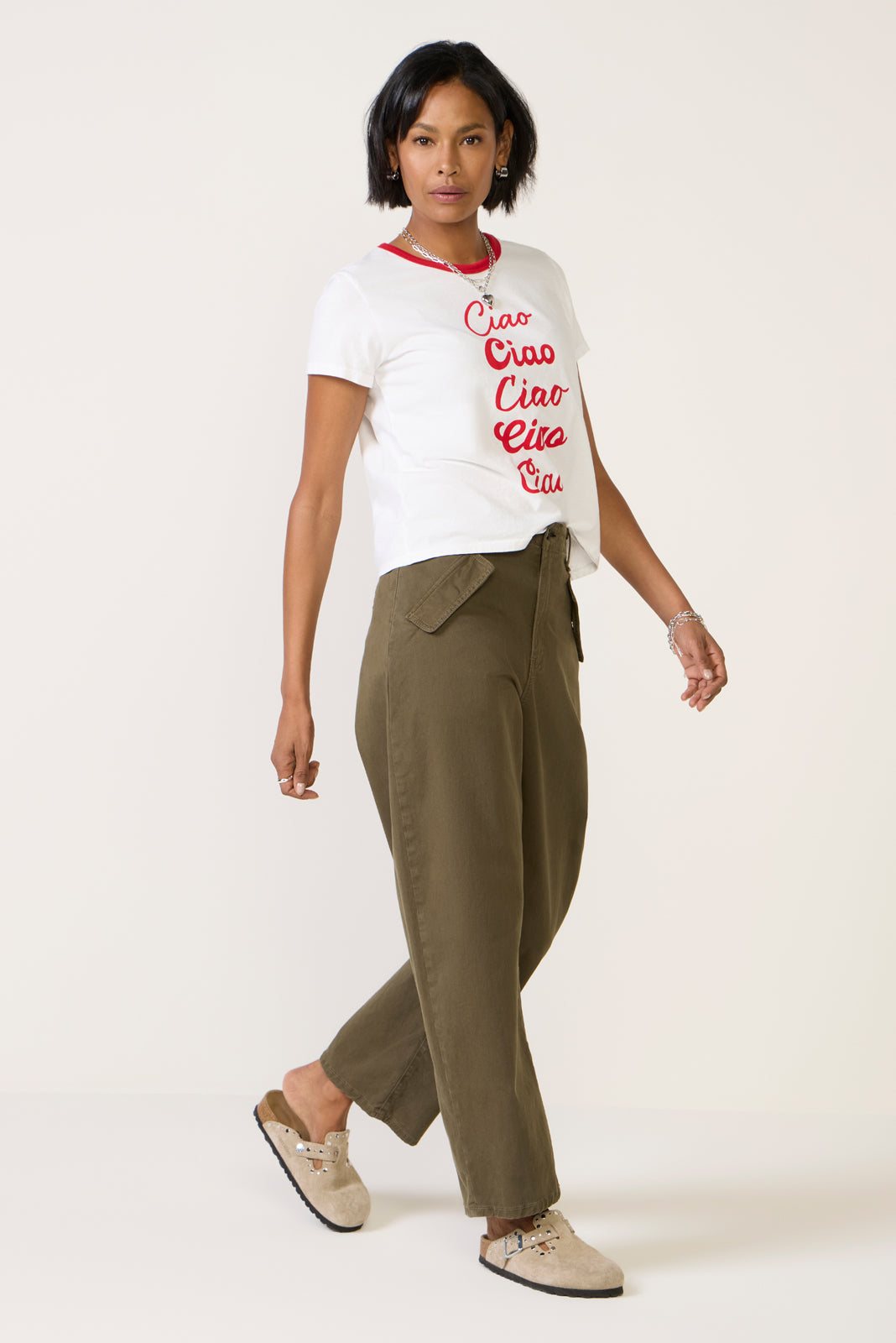 Women's Ciao Ciao Ringer T-Shirt
