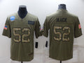 Men's Los Angeles Chargers Khalil Mack #52 Brown Game Player Jersey1