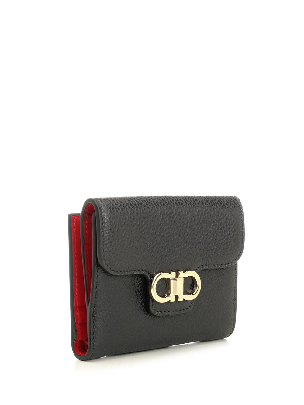 Ferragamo Women Gancini Compact Wallet