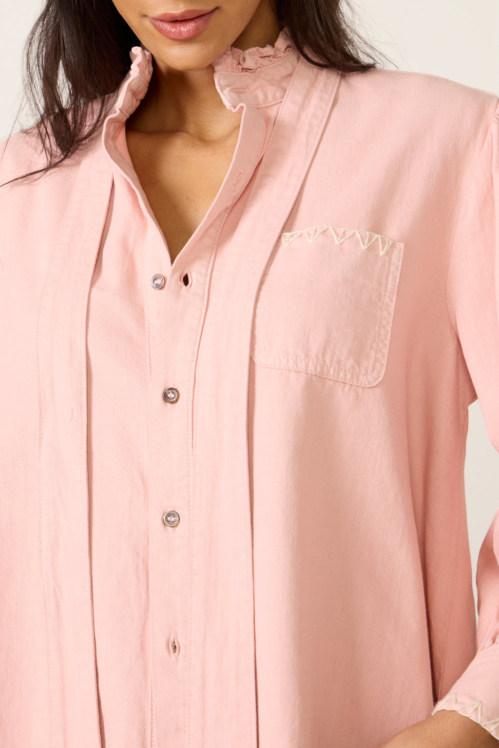 SEVENTY + MOCHI Women's Poet Blouse