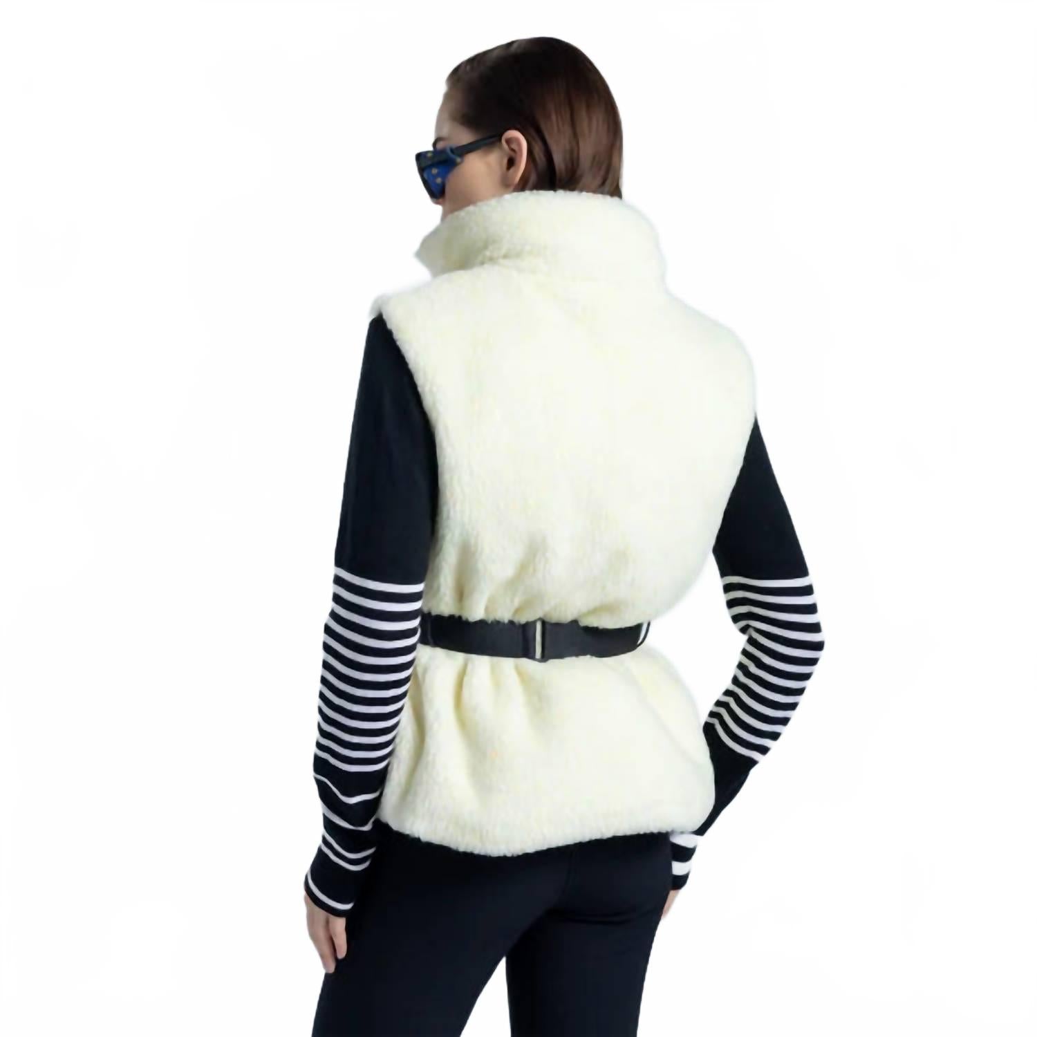 Nix Vest In White Neon Speckle
