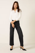 Women's Gemma Lace Up Polo Top
