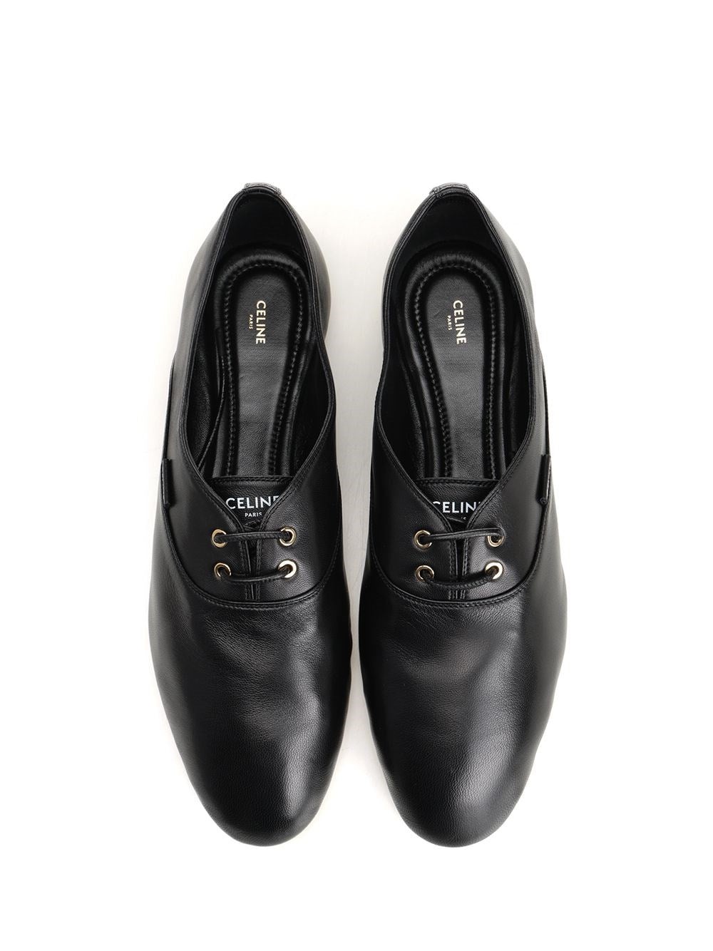 Celine Men Lace-Up Ballerinas In Lambskin