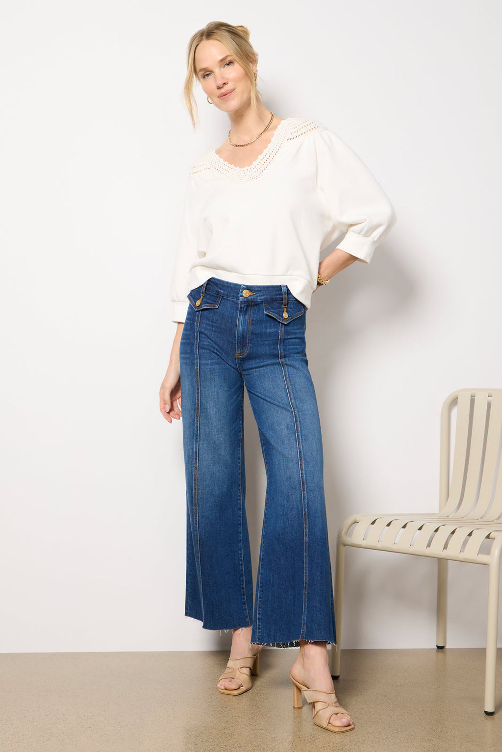 Women's Meg w Seaming Jeans