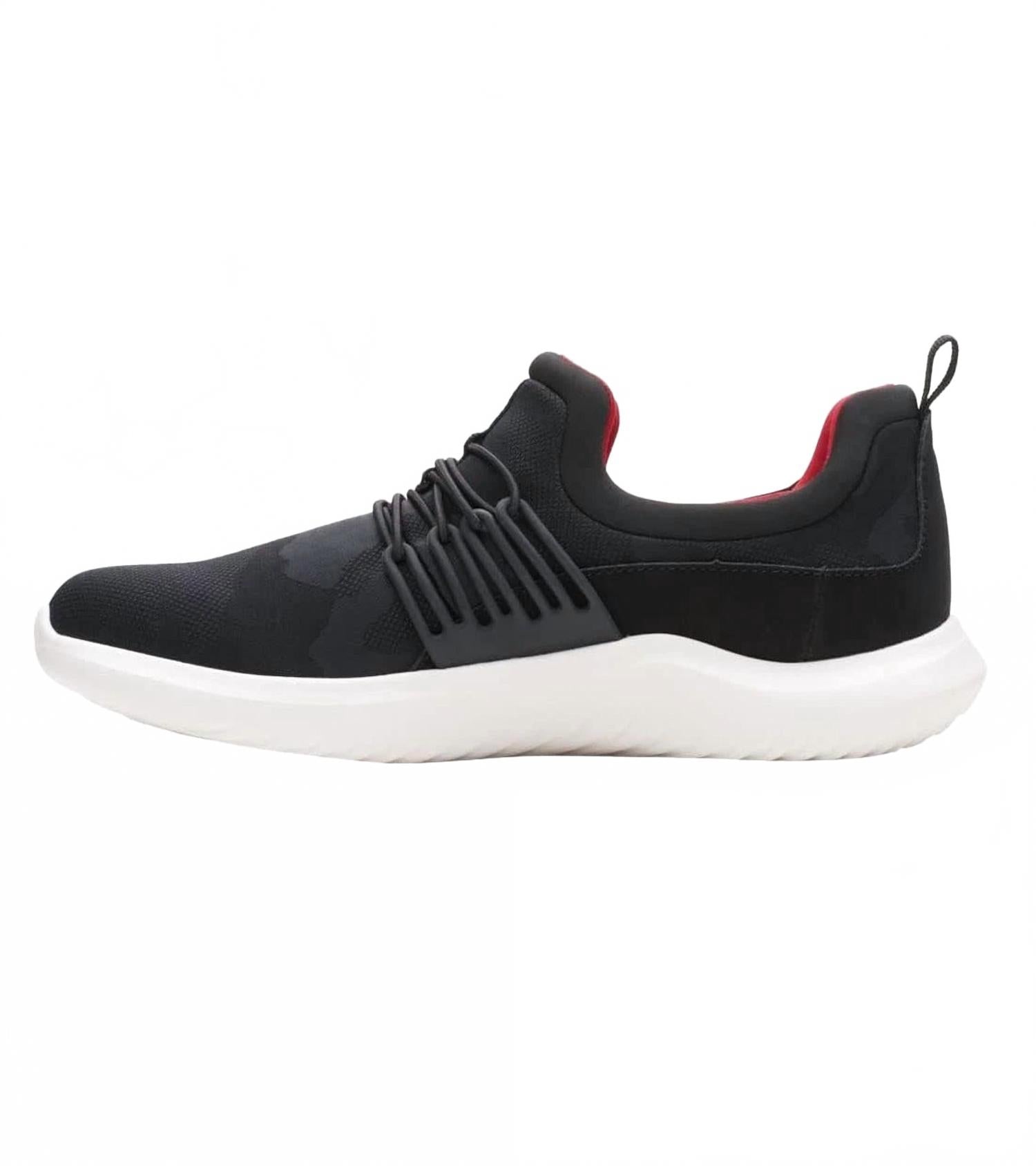 Women's Nova Ave Sneaker In Black Textile