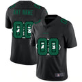 custom New York Jets Team Logo Dual Overlap Limited jersey Black American Stitched jersey Football Jerseys